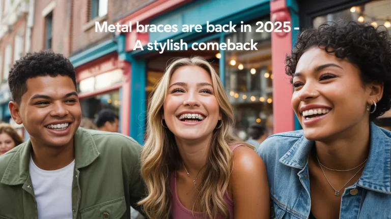 Metal Braces Comeback
